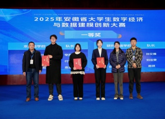 数字金融微专业学生在安徽省大学生数字经济与数据建模创新大赛中斩获佳绩