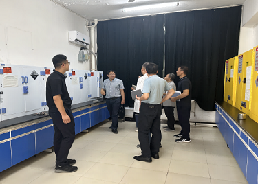 省教育厅专家组来我校开展实验室安全现场检查