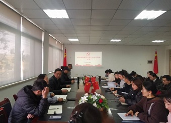 艺术学院党总支召开深入贯彻党的十九届六中全会精神专题学习会